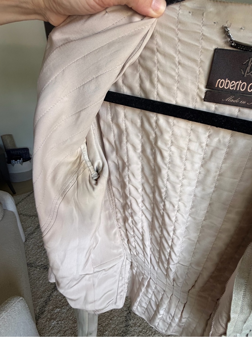 Roberto Cavalli Leather Jacket (silk lined)
AUTHENTIC / The Real Real / IT 42 - Picture 16 of 16